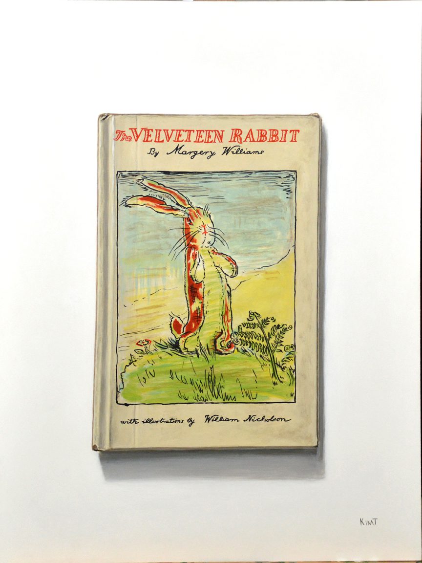 Trompe L’Oeil Painting of The Velveteen Rabbit