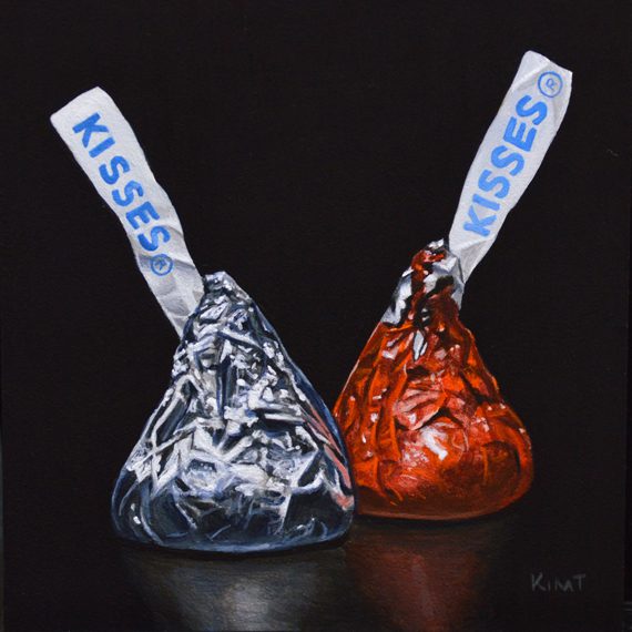 Pair of Hershey’s Chocolate Kisses Painting – eBay Auction Starting