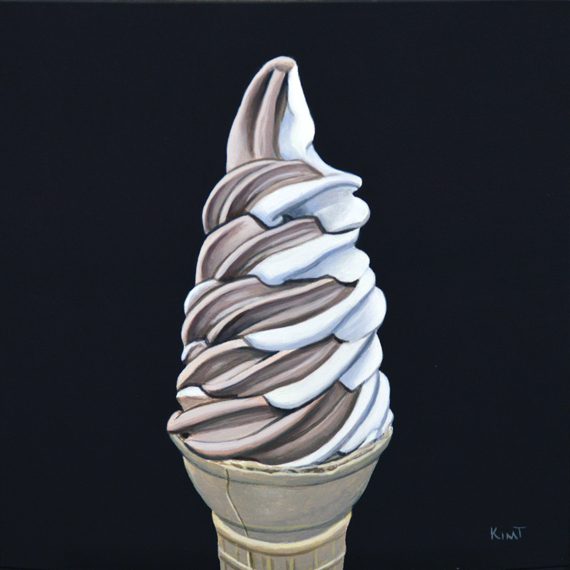Tiny Twist Ice Cream Cone Painting