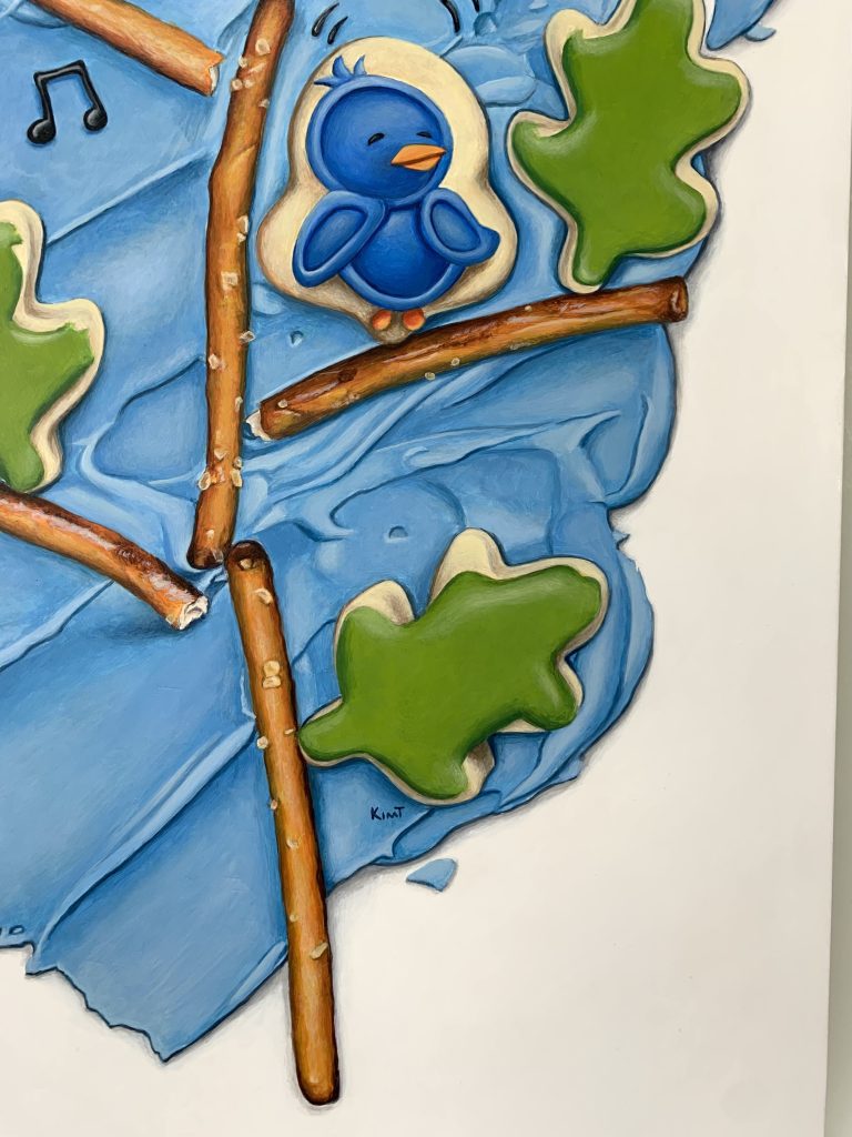 Detail of "Sing."