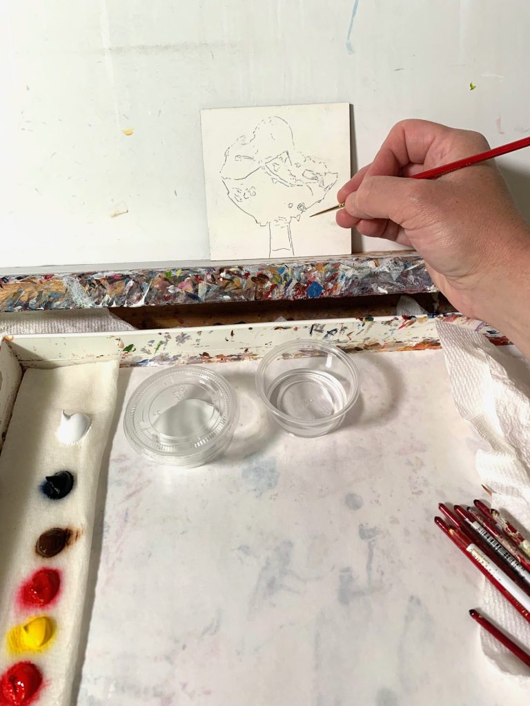We're going to try to paint this tiny ice cream bar LIVE on Twitch today at 2 p.m. EST.